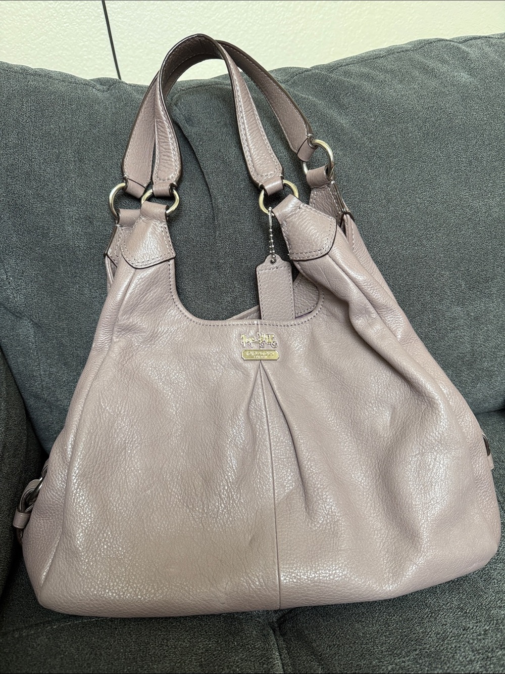 Coach Madison Maggie in Taupe